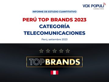 Perú Top Brands 2023: Categoria Telecomunicaciones