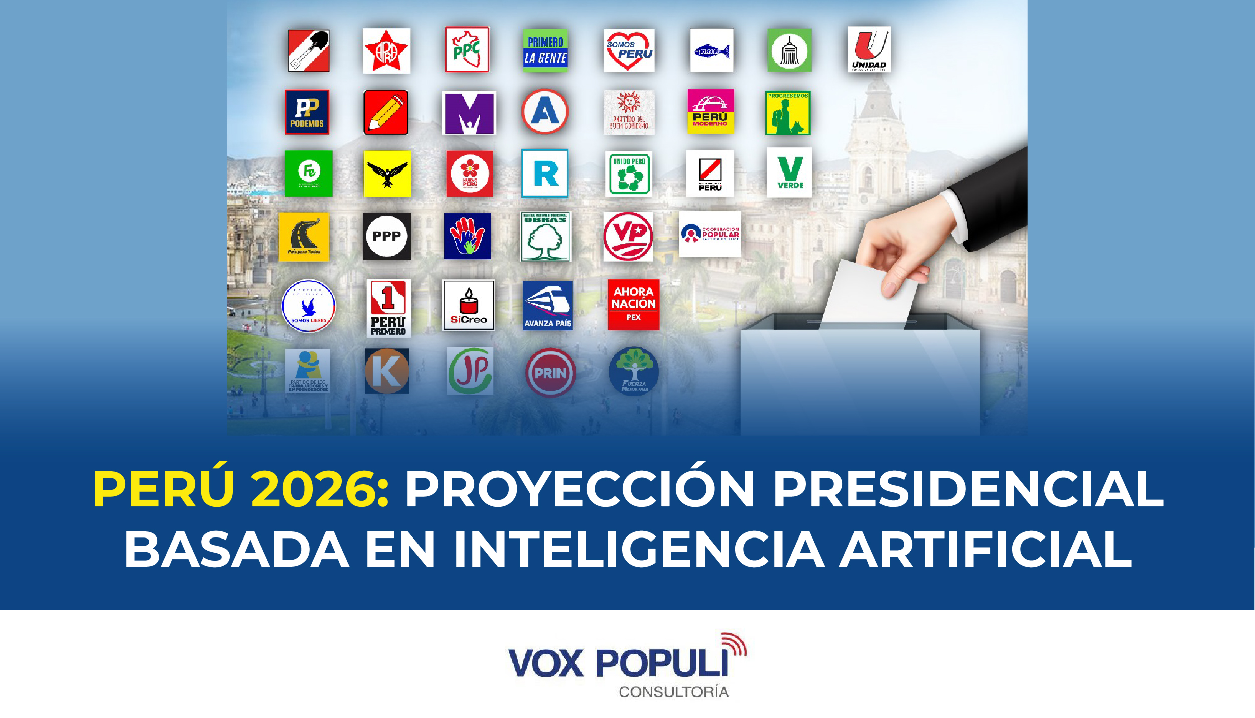 Perú 2026: Proyección presidencial basada en inteligencia artificial (Completo)