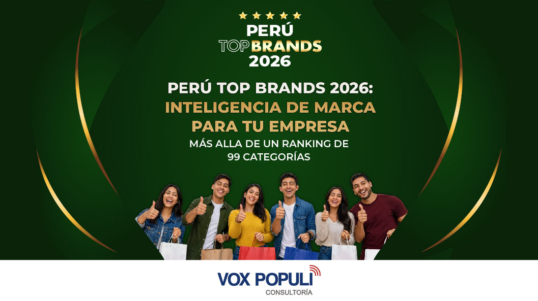 Perú Top Brands 2026: Inteligencia de marca para tu empresa