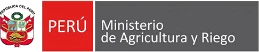 Ministerio de Agricultura y Riego